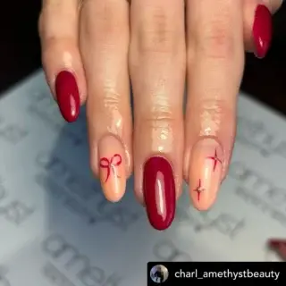 Posted @withregram • @charl_amethystbeauty 🎀♥️✨

To book please- 
message/call 07976893959 📲
Or DM me on here📳
Alternatively email Charlotteboyes98@googlemail.com 📧

Please allow up to 24 hours for all responses💜

#nailtech #nailart #nailsnailsnails #rednails #freehandnailart #autumnnails #beautician #appointmentsavailable #teesidebeauty #greatayton