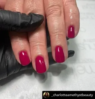 Posted @withregram • @_charlotteamethystbeauty Easing ourselves into winter with this stunning colour on Saturday ♥️
“Blushing princess” Jessica geleration 

To book your nails text 07880253605 or DM here or over on Facebook 💜📲

#nailsofinstagram #northyorkshirenails #beautysalonnorthyorkshire #nailsnailsnails #jessicageleration